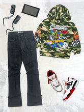 Load image into Gallery viewer, B1997 Gianno KIDS Stacked Jeans - Black