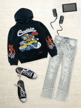 Load image into Gallery viewer, B4200 Makobi KIDS Cruisin' Hoody - Black
