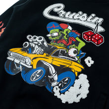 Load image into Gallery viewer, B4200 Makobi KIDS Cruisin' Hoody - Black