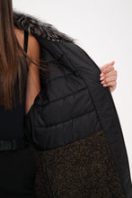 Load image into Gallery viewer, Saga®Furs Silver Fox Wool Alpaca Coat