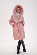 Load image into Gallery viewer, Genuine Fox Down Coat