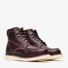 Load image into Gallery viewer, FRONTIER CLASSIC 6" MOC TOE BURGUNDY