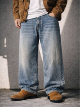 Load image into Gallery viewer, INDIGO BAGGY DENIM