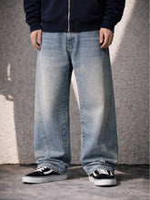 Load image into Gallery viewer, PANEL BAGGY DENIM