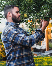 Load image into Gallery viewer, Field Grand Flannel, Pecan Plaid