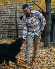 Load image into Gallery viewer, Grand Flannel, Plaid Salmon