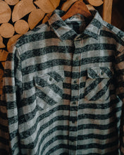 Load image into Gallery viewer, Grand Flannel, Charcoal Gingham