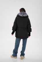 Load image into Gallery viewer, Genuine Silver Fox Down Fill Coat