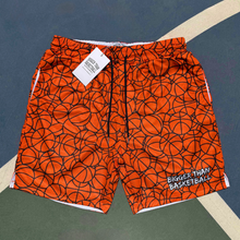 Load image into Gallery viewer, Basketball Pattern - Shorts - Orange