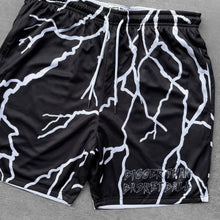 Load image into Gallery viewer, Lightning Strike - Shorts - Black