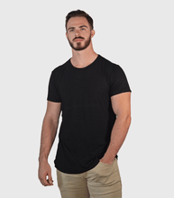 Load image into Gallery viewer, Bamboo Swift Curve-Hem T-Shirt - Heather Grey