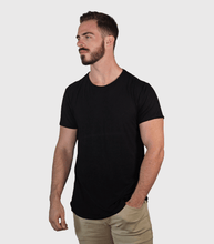 Load image into Gallery viewer, Bamboo Swift Curve-Hem T-Shirt - Heather Grey