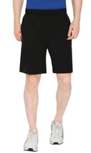 Load image into Gallery viewer, Mens Cotton Knit Shorts with Elastic Waistband and Inner Drawstrings