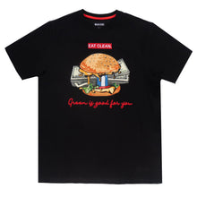 Load image into Gallery viewer, M306 Vegan Burger Tee - Black