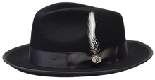 Load image into Gallery viewer, Bentley Headwear The Brooks Men's Wool Dress Fedora Hat