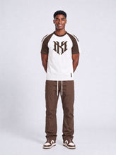 Load image into Gallery viewer, M1634 Adorni Stacked Nylon Pants - Dark Brown