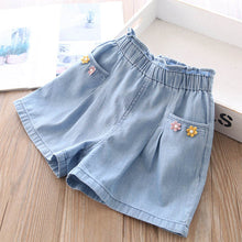 Load image into Gallery viewer, Girls' Denim Summer Shorts | For Ages 3-8 Years - # BAAA1B11010012 & GIAA21410019