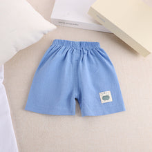 Load image into Gallery viewer, Cotton Linen Summer Shorts for Kids Ages 1-3 - # BAAA1B11010010