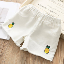Load image into Gallery viewer, Girls' Embroidered Denim Shorts | For Ages 3-8 Years - # GIAA21410020