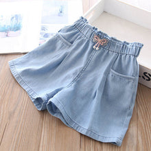 Load image into Gallery viewer, Girls' Denim Summer Shorts | For Ages 3-8 Years - # BAAA1B11010012 & GIAA21410019