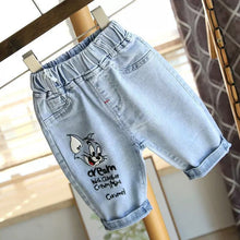 Load image into Gallery viewer, Boys' Denim Shorts for Ages 3-8 - Summer Style - # BOAA11410009