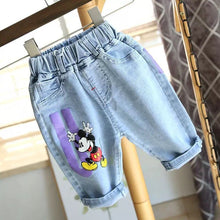 Load image into Gallery viewer, Boys' Denim Shorts for Ages 3-8 - Summer Style - # BOAA11410009