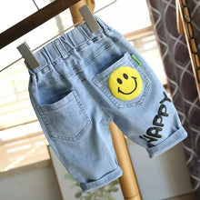 Load image into Gallery viewer, Boys' Denim Shorts for Ages 3-8 - Summer Style - # BOAA11410009