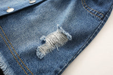 Load image into Gallery viewer, Autumn New Korean Style Girls Denim Skirt Pants - # GIAA21710001