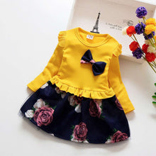 Load image into Gallery viewer, Girls' Tulle Princess Dress with Bow Detail - # BAAA51110018