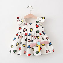 Load image into Gallery viewer, 2pcs Cute Cartoon Cotton Summer Baby Dress Set - # BAAA51110006