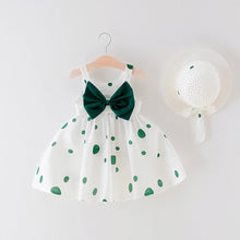 Load image into Gallery viewer, Girls' Sleeveless Dress with Bow Detail - # BAAA51110016