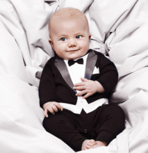 Load image into Gallery viewer, Gentleman Romper for Boys, Spring Autumn Bodysuit - # BAAA21110055