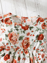 Load image into Gallery viewer, Sleeveless Floral Baby Girl Triangle Romper | With Headgear - # BAAA21110045