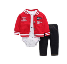 Load image into Gallery viewer, Newborn Fleece Hooded Jacket and Romper Set | 24 different models - # BAAA51210041