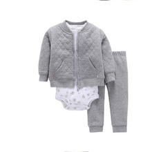 Load image into Gallery viewer, Newborn Fleece Hooded Jacket and Romper Set | 24 different models - # BAAA51210041