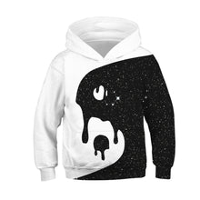 Load image into Gallery viewer, Children's Hooded Long-Sleeved Sweater | With Print - # BOAA13510047 & GIAA23510033