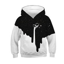 Load image into Gallery viewer, Children's Hooded Long-Sleeved Sweater | With Print - # BOAA13510047 & GIAA23510033
