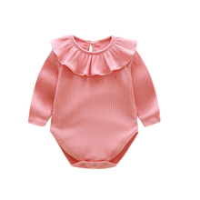 Load image into Gallery viewer, Newborn Baby Girl Romper | With Candy Ruffles | Outfit - # BAAA21110038