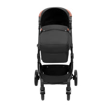 Load image into Gallery viewer, Deluxe Adjustable Baby Stroller with Bassinet - Black - # BAGEG11010003