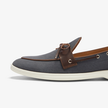 Load image into Gallery viewer, Men's Blue Suede Barca Yacht Loafer