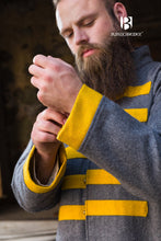 Load image into Gallery viewer, Rus Coat Bartosz Dark Grey/Yellow