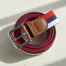 Load image into Gallery viewer, Three Color Woven Belt
