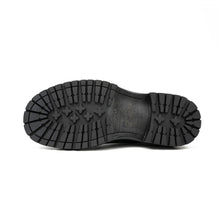 Load image into Gallery viewer, Big Cap Toe Derby shoes Black
