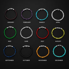 Load image into Gallery viewer, Birthstone Bracelet, 6MM - July