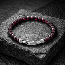 Load image into Gallery viewer, Birthstone Bracelet, 6MM - January
