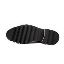 Load image into Gallery viewer, Black Brogue Platform Chelsea Boot
