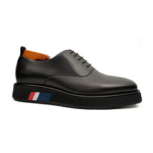 Load image into Gallery viewer, Black Calfskin Oxford Shoes