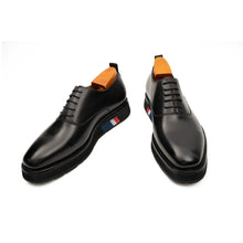 Load image into Gallery viewer, Black Calfskin Oxford Shoes