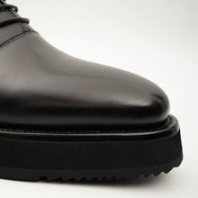 Load image into Gallery viewer, Black Calfskin Oxford Shoes