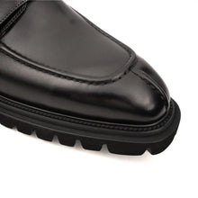 Load image into Gallery viewer, Black Double Monk Lug Boot